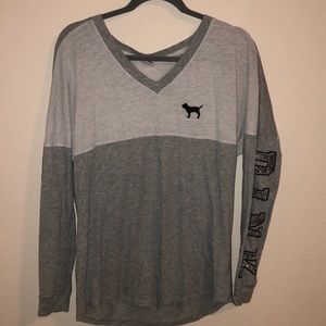 VS college long sleeve tee